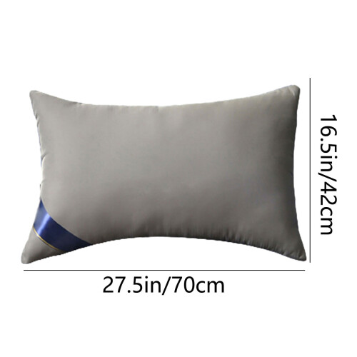 Goose Down Pillows Standard Size Cotton Shell Soft Support 2