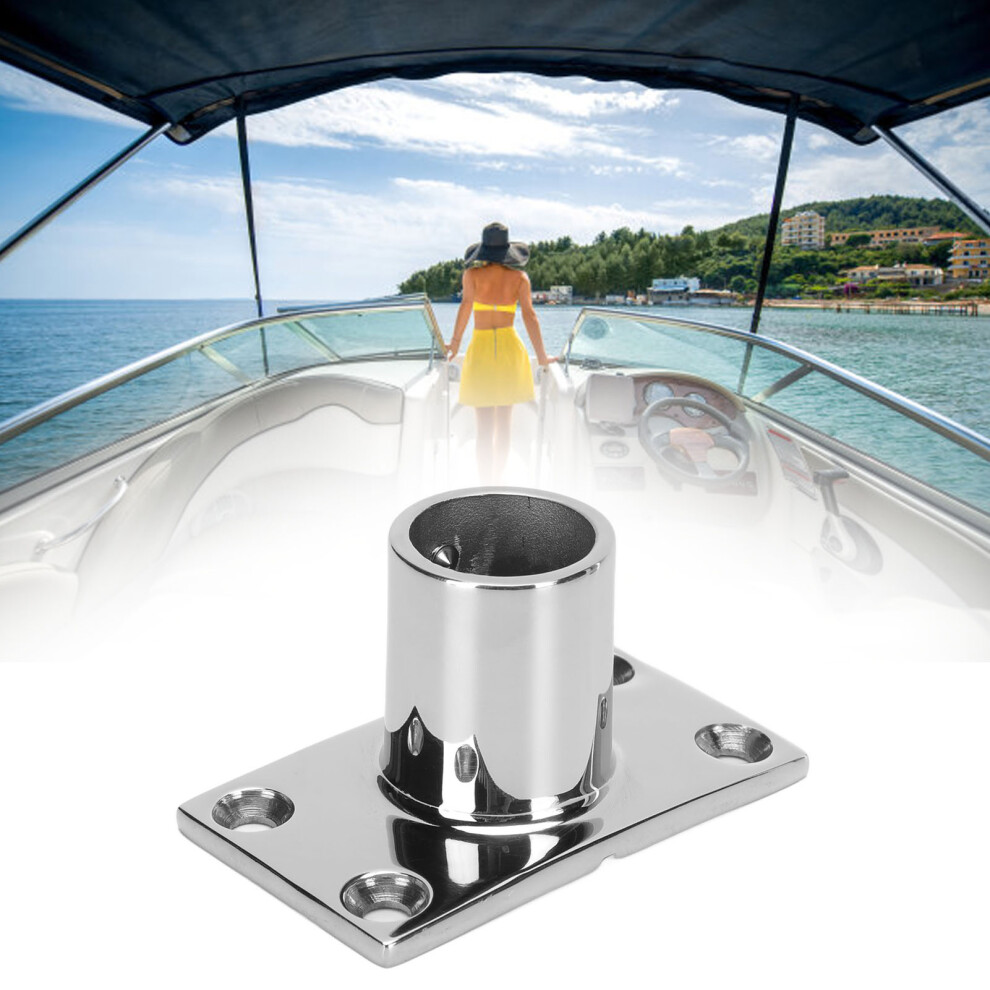 Boat Handrail Base 1in Tube