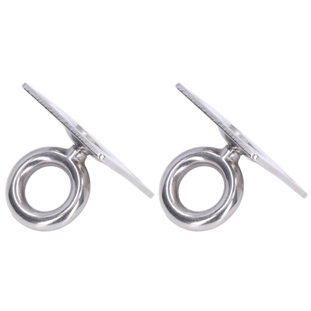 Pair of 316 Stainless Rotatable Hooks