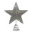 Metal Christmas Tree Topper Star 10 Inch Grey 2