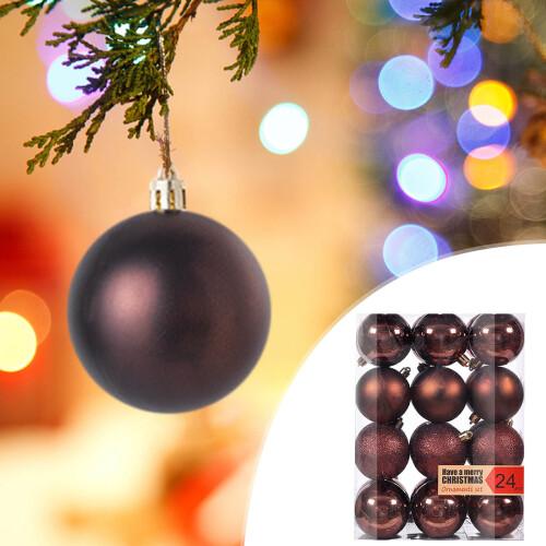 Kerstbalornamenten 4 cm Kerstboomversiering 2