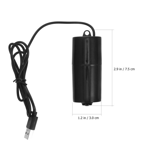 1 σετ αεριστήρας οξυγόνου σίγασης, φόρτιση USB, αντλία νερού ενυδρείου, αντλία 2