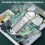 VALSEEL Biltilbehør Bluetooth5.3USB Interface Lydadapter Intelligent Støjreducerende Bluetooth-modtager 5