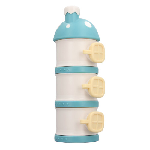 Portable Baby Milk Powder Dispenser Blue