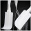 Set de 3 spatule din silicon durabil, ustensile de copt pentru casă (alb) 3