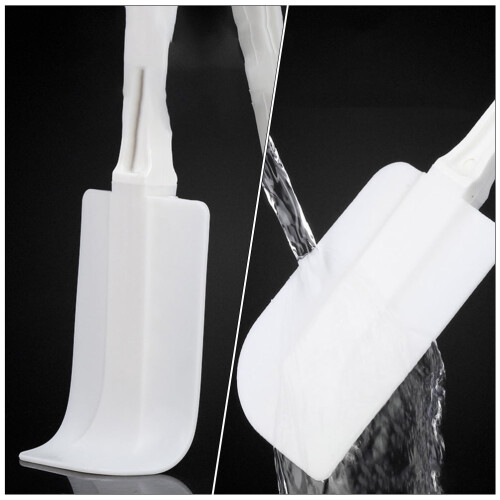 Set de 3 spatule din silicon durabil, ustensile de copt pentru casă (alb) 2