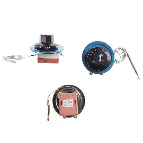 Interruptor de control de temperatura con termostato de dial de 220 V y 16 A 1