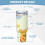 Winnie The Pooh 40oz H2.0 Ανοξείδωτο ποτήρι με μόνωση κενού αέρος με καπάκι και καλαμάκι για 4
