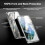 Capa à prova de choque 3 em 1 compatível com Samsung S23 / S23 Plus Transparente compatível com Samsung S23 Plus 2