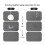 Jacenvly pet feeding mat absorbent waterproof 1 pack 4
