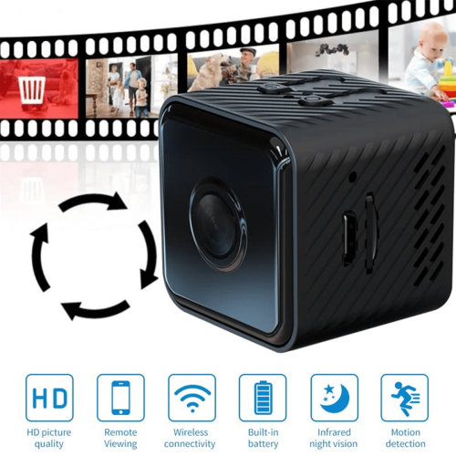 1080P HD Mini WiFi Κάμερα Έξυπνη Οικιακή Ασφάλεια Προστασία Βιντεοκάμερα Νυχτερινή 1