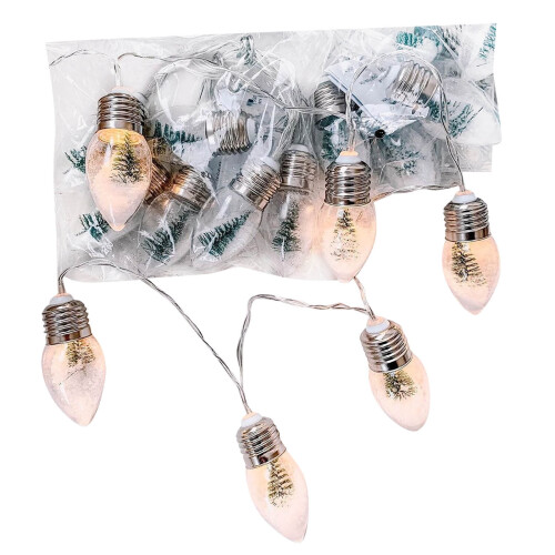 Christmas Tree Snow String Lights Bullseye Playground 1