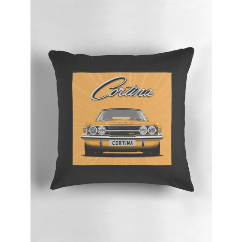 ALMUS Ford Cortina Mk3GXL Πορτοκαλί Κλασικά Καλύμματα Μαξιλαριού Αυτοκινήτου με Εκτύπωση 2