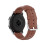 Γνήσιο δερμάτινο λουράκι συμβατό με Huawei Watch GT/GT2 46mm/GT2Pro σε καφέ χρώμα 2