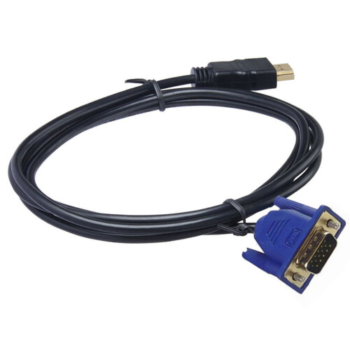 HDMI to VGA Adapter Cable 6 ft 1