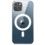 Compatible con iPhone 13 - Elegante funda protectora magnética transparente 3