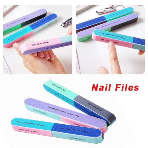 Tkrady nail files for natural nails 3 pcs 1