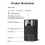 Ceramic Space Heater with Digital Thermostat, 3 Modes, 8