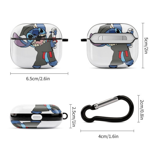 Θήκη με ραφές για συμβατότητα με AirPods3, Θήκη AirPod3 για γυναίκες, συμβατή με θήκη 1