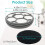 Filter Sponge Kit for Neabot P1 Pro Pet Grooming Vacuum 7