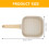 Nonstick Griddle Pan Flat Skillet for Breakfast Cooking 3