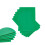 Black Corrugated Plastic Sheets 12x15.7" 3mm 3 pcs 8