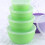 Mixing Bowl Set Plastic with Lids 4 Pieces 6