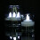 LED-flytande ljus vattenaktiverade 12 st 8