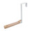 Over-the-Door Hook Metal White Space-Saving 1-Pack 4