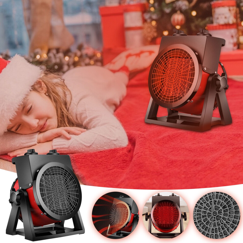 Valseel Electric Space Heater Energy-Saving 1500W 908436987394