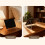 Modern Pad Stand Solid Stainless Steel And Wood Structure 2