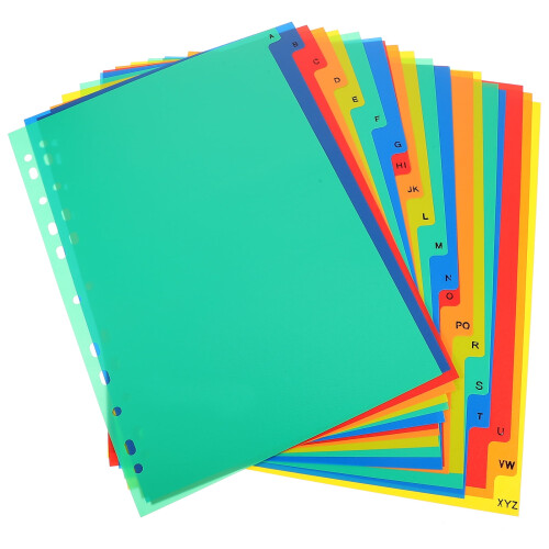 Eease21 stk. kontorbind, bogdelere, aftagelige bindfaner, notesbogbinddelere
