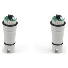 2x pH-måler reserveelektrodeprobe pH-vandkvalitetstester reservedelssonde til akvarium pH-målerprobe til PH818