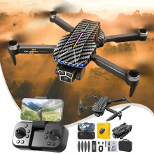 Viflosae FPV-Drohne mit ESC, Kamera, bürstenlosem Motor, 2,4-GHz-RC-Quadrocopter, Höhenhaltung, Hindernisvermeidung, kompatibel mit Cyber Monday