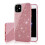 Compatível com iPhone 14 Pro Max - Capa 3 em 1 Elegante e Macia com Glitter Rosa 1
