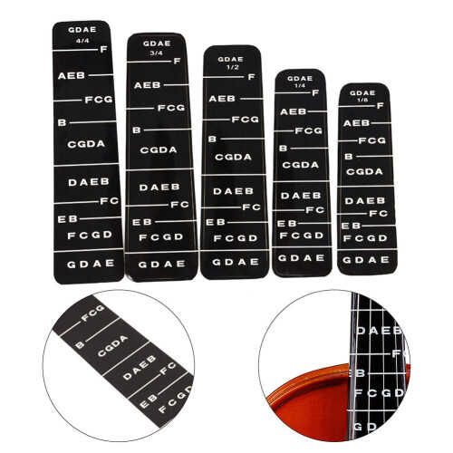 Violin Intonation Stickers for Beginners 1/8-4/4 2