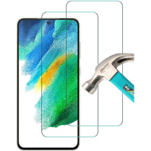 [Pacote com 2] Protetor de tela de vidro temperado compatível com Samsung S22