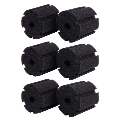 6X Ανταλλακτικό φίλτρο σφουγγαριού για XY-380Black