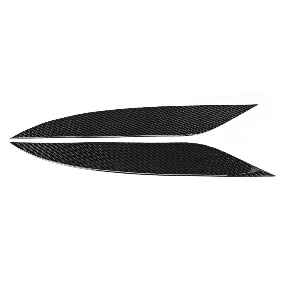 Carbon Fibre Headlight Eyebrows For Black 7790334876282