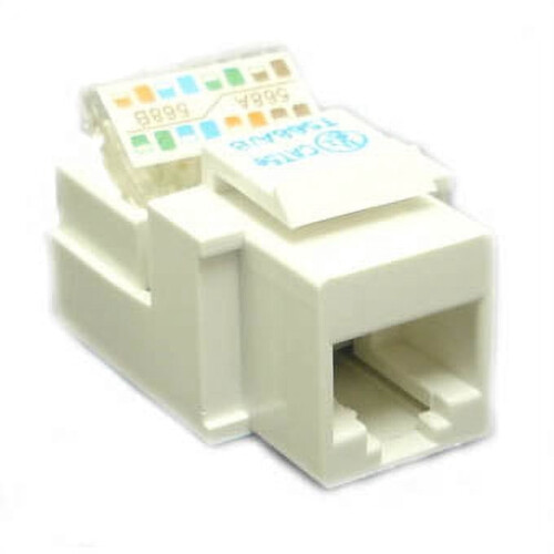 OCT2008-CAT5E-WHITE - CONECTOR KEYSTONE CAT5E BLANCO SIN HERRAMIENTAS