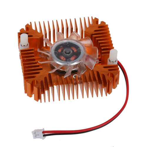 2x Cooler para PC/Laptop/CPU/Placa de Vídeo VGA/Cooler de 55mm 2