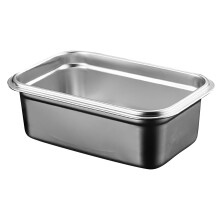 Boîte à bento en acier inoxydable 304 - Contenants alimentaires en acier inoxydable - Boîte à bento en métal pour enfants et adultes