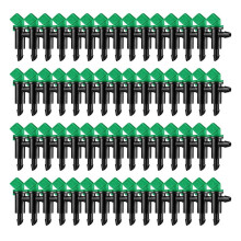 60 goutteurs amovibles de 4 GPH pour l'irrigation des arbres et arbustes, avec drapeau de jardin