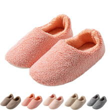 Hjemmesko til kvinder og mænd, varme slip-on-sko med fleecefor, blødt memory-skum, kunstpels, skridsikker gummisål, hyggelig Birken-stil -