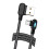 Right Angle Type C Charging Cable Light Light Fast-0.2m Black 1