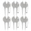 6 Zinc Alloy Green Repair Tools 9