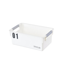 Multifunktionale Aufbewahrungsbox aus Kunststoff für Lebensmittel, Snacks, Spielzeug und Kleinigkeiten – Tragbarer Organizer für Wohnzimmer und