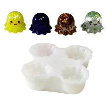 Miniatuur 3D Spectre siliconen mallen feestdecoratie mal voor