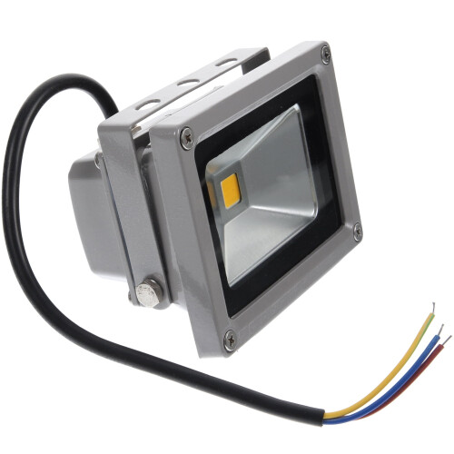 10W LED-projektør varm hvid IP65 udendørs