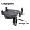 Ebike phone holder with USB charger for motorcycle ATV 1